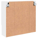 Spejlskab Hvid 59 x 17 x 55 cm Konstrueret træ