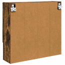 Spejlskab Røget eg 59 x 17 x 55 cm Konstrueret træ