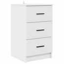 Natskab Hvid 38 x 38 x 66 cm Konstrueret træ