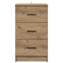 Natskab artisan eg 38 x 38 x 66 cm Konstrueret træ