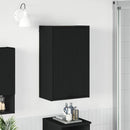 Badeværelsesskab Sort 39 x 23,5 x 65 cm Konstrueret træ & Metal