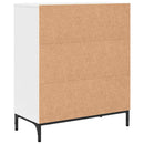 Sideboard Hvid 69,5 x 33 x 82 cm Konstrueret træ