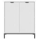 Sideboard Hvid 69,5 x 33 x 82 cm Konstrueret træ