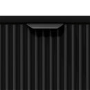 Sideboard Sort 69,5 x 33 x 82 cm Konstrueret træ