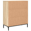 Sideboard Sonoma eg 69,5 x 33 x 82 cm Konstrueret træ