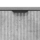 Sideboard Beton Grå 69,5 x 33 x 82 cm Konstrueret træ