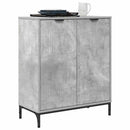 Sideboard Beton Grå 69,5 x 33 x 82 cm Konstrueret træ