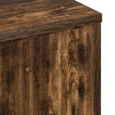 Sideboard Røget eg 69,5 x 33 x 82 cm Konstrueret træ