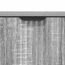 Sideboard Grå Sonoma 69,5 x 33 x 82 cm Konstrueret træ