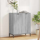 Sideboard Grå Sonoma 69,5 x 33 x 82 cm Konstrueret træ