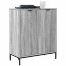 Sideboard Grå Sonoma 69,5 x 33 x 82 cm Konstrueret træ