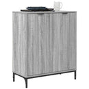 Sideboard Grå Sonoma 69,5 x 33 x 82 cm Konstrueret træ