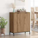 Sideboard Artisan Egetræ 69,5 x 33 x 82 cm Konstrueret træ