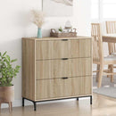 Sideboard Sonoma eg 79,5 x 33 x 82 cm Konstrueret træ