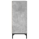 Sideboard Beton Grå 79,5 x 33 x 82 cm Konstrueret træ