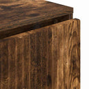 Sideboard med skuffe Røget eg 79,5 x 33 x 82 cm Konstrueret træ