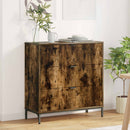 Sideboard Røget eg 79,5 x 33 x 82 cm Konstrueret træ