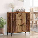Sideboard Gammelt træ 79,5 x 33 x 82 cm Konstrueret træ