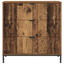 Sideboard Gammelt træ 79,5 x 33 x 82 cm Konstrueret træ