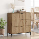 Sideboard Artisan Egetræ 79,5 x 33 x 82 cm Konstrueret træ