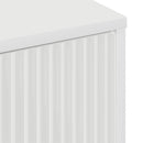 Sofabord med skuffe Hvid 90 x 49 x 46 cm Konstrueret træ