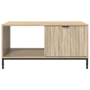 Sofabord Sonoma eg 90 x 49 x 46 cm Konstrueret træ