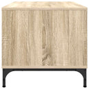 Sofabord med skuffe Sonoma eg 90 x 49 x 46 cm Konstrueret træ