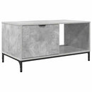 Sofabord med skuffe Beton Grå 90 x 49 x 46 cm Konstrueret træ