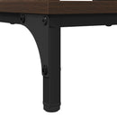 Sofabord med skuffe Brun eg 90 x 49 x 46 cm Konstrueret træ