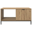 Sofabord Artisan Egetræ 90 x 49 x 46 cm Konstrueret træ