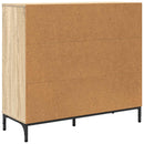 Sideboard Sonoma eg 89,5 x 33 x 82 cm Konstrueret træ