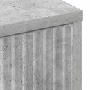 Sideboard Beton Grå 89,5 x 33 x 82 cm Konstrueret træ