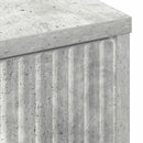 Sideboard Beton Grå 89,5 x 33 x 82 cm Konstrueret træ