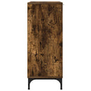 Sideboard Røget eg 89,5 x 33 x 82 cm Konstrueret træ
