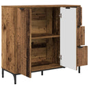 Sideboard Gammelt træ 89,5 x 33 x 82 cm Konstrueret træ