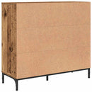 Sideboard Gammelt træ 89,5 x 33 x 82 cm Konstrueret træ