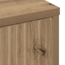 Sideboard Artisan Egetræ 89,5 x 33 x 82 cm Konstrueret træ