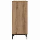 Sideboard Artisan Egetræ 89,5 x 33 x 82 cm Konstrueret træ