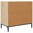 Sengebord Sonoma-eg 63.5 x 36 x 61 cm Konstrueret træ