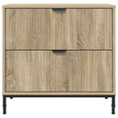 Sengebord Sonoma-eg 63.5 x 36 x 61 cm Konstrueret træ