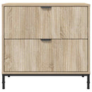Sengebord Sonoma-eg 63.5 x 36 x 61 cm Konstrueret træ