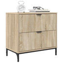 Sengebord Sonoma-eg 63.5 x 36 x 61 cm Konstrueret træ