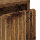 Sengebord Gammelt træ 63.5 x 36 x 61 cm Konstrueret træ