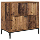 Sengebord Gammelt træ 63.5 x 36 x 61 cm Konstrueret træ