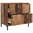 Sengebord Gammelt træ 63.5 x 36 x 61 cm Konstrueret træ