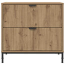 Sengebord artisan eg 63.5 x 36 x 61 cm Konstrueret træ