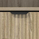 Natskab 2 pcs Sonoma-eg 49 x 36 x 61 cm Konstrueret træ