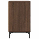 Natskab 2 pcs Brun eg 49 x 36 x 61 cm Konstrueret træ