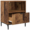 Natskab 2 pcs Gammelt træ 49 x 36 x 61 cm Konstrueret træ