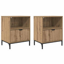Natskab 2 pcs artisan eg 49 x 36 x 61 cm Konstrueret træ